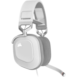 A small tile product image of Corsair HS80 RGB USB Wired Gaming Headset (White)