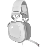 A small tile product image of Corsair HS80 RGB USB Wired Gaming Headset (White)