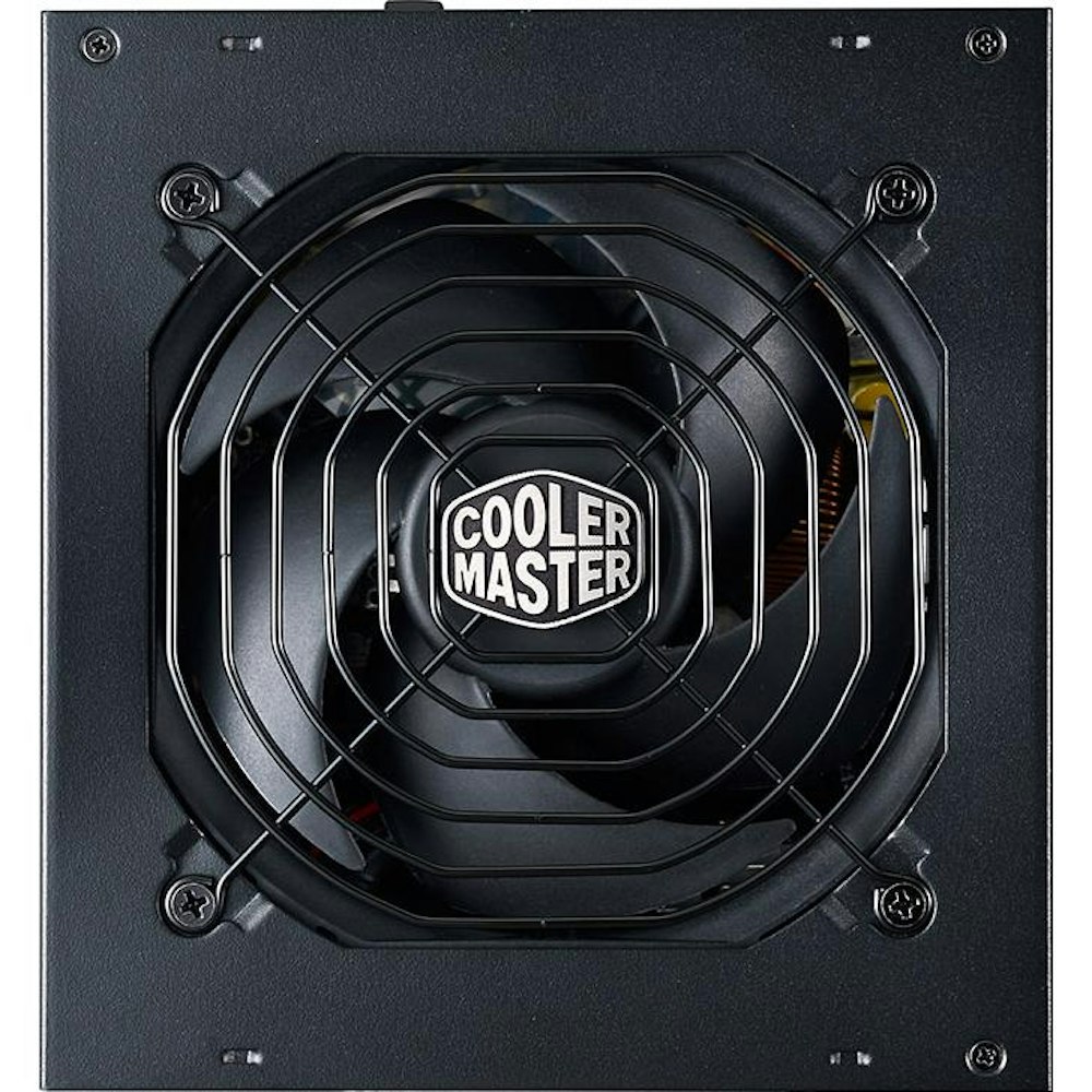 A large main feature product image of Cooler Master MWE V2 650W ATX Gold Modular PSU