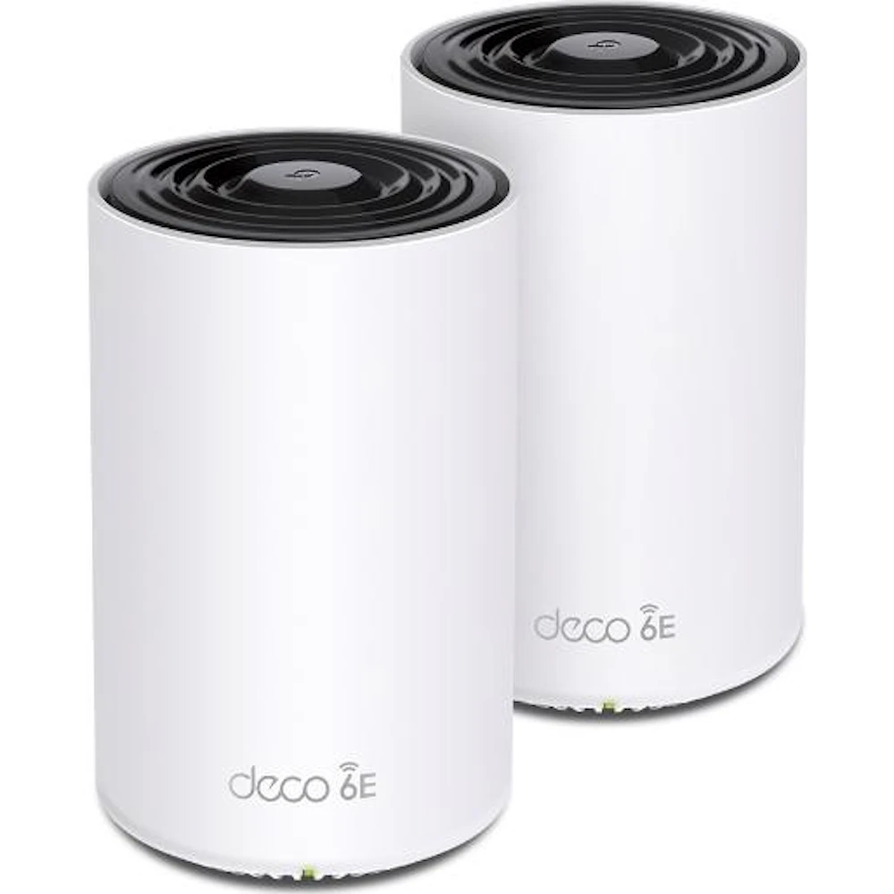 TP-Link Deco XE75 Pro - AXE5400 Wi-Fi 6E Tri-Band Mesh System (2 Pack)