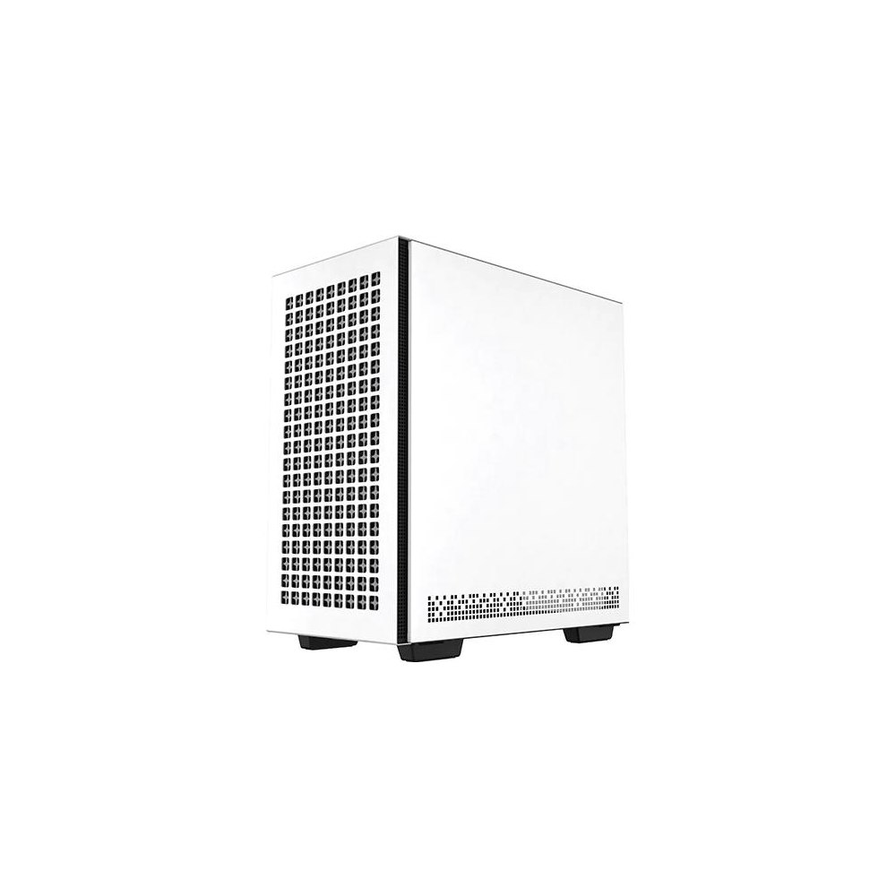 A large main feature product image of DeepCool CH370 Micro Tower Case - White