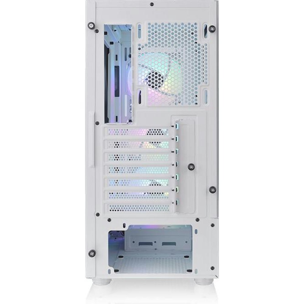 A large main feature product image of Thermaltake View 200 - ARGB Mid Tower Case (Snow)
