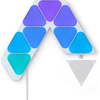 Product image of Nanoleaf Shapes - Mini Triangles Starter Kit - 9 Panels - Click for product page of Nanoleaf Shapes - Mini Triangles Starter Kit - 9 Panels