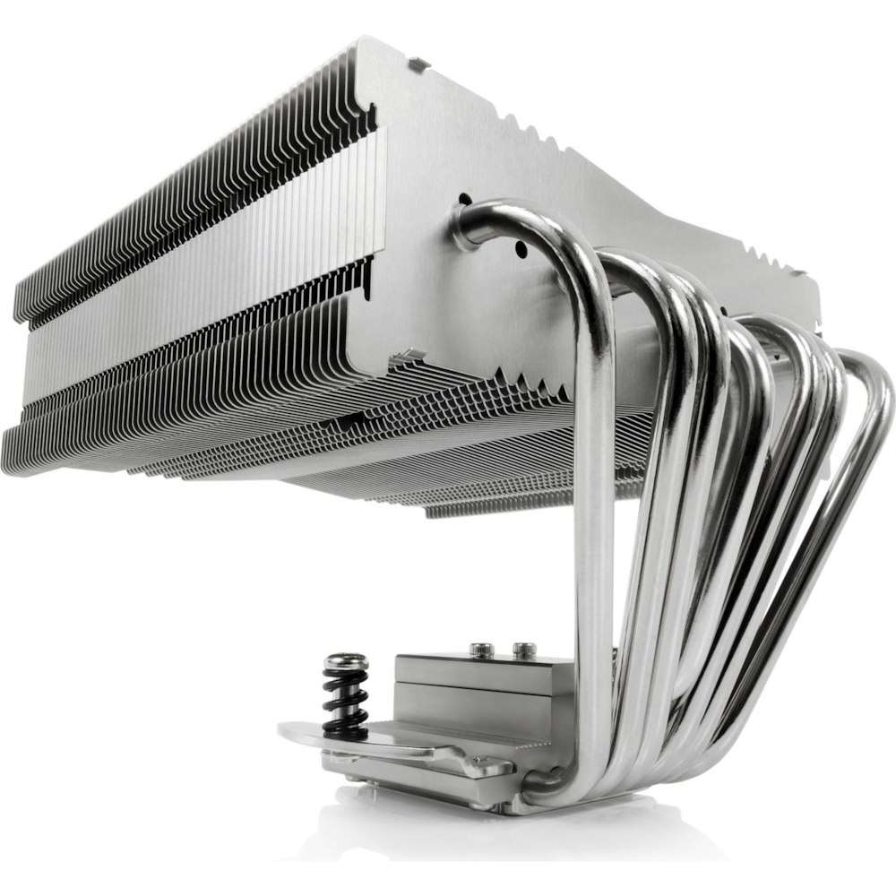 A large main feature product image of Noctua NH-C14S - Low Profile Multi-Socket CPU Cooler