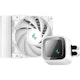 A small tile product image of DeepCool LS320 ARGB 120mm AIO CPU Cooler - White