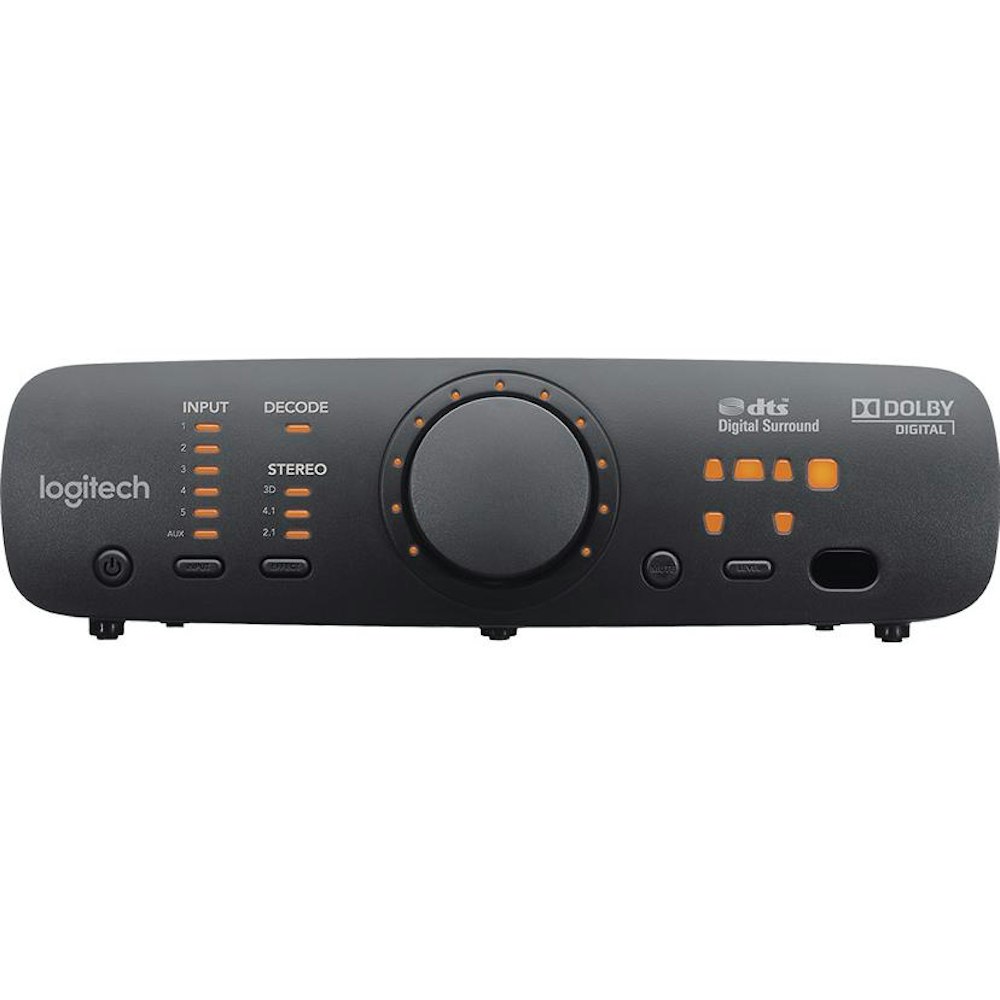 A large main feature product image of Logitech Z906 5.1-Channel THX Speakers