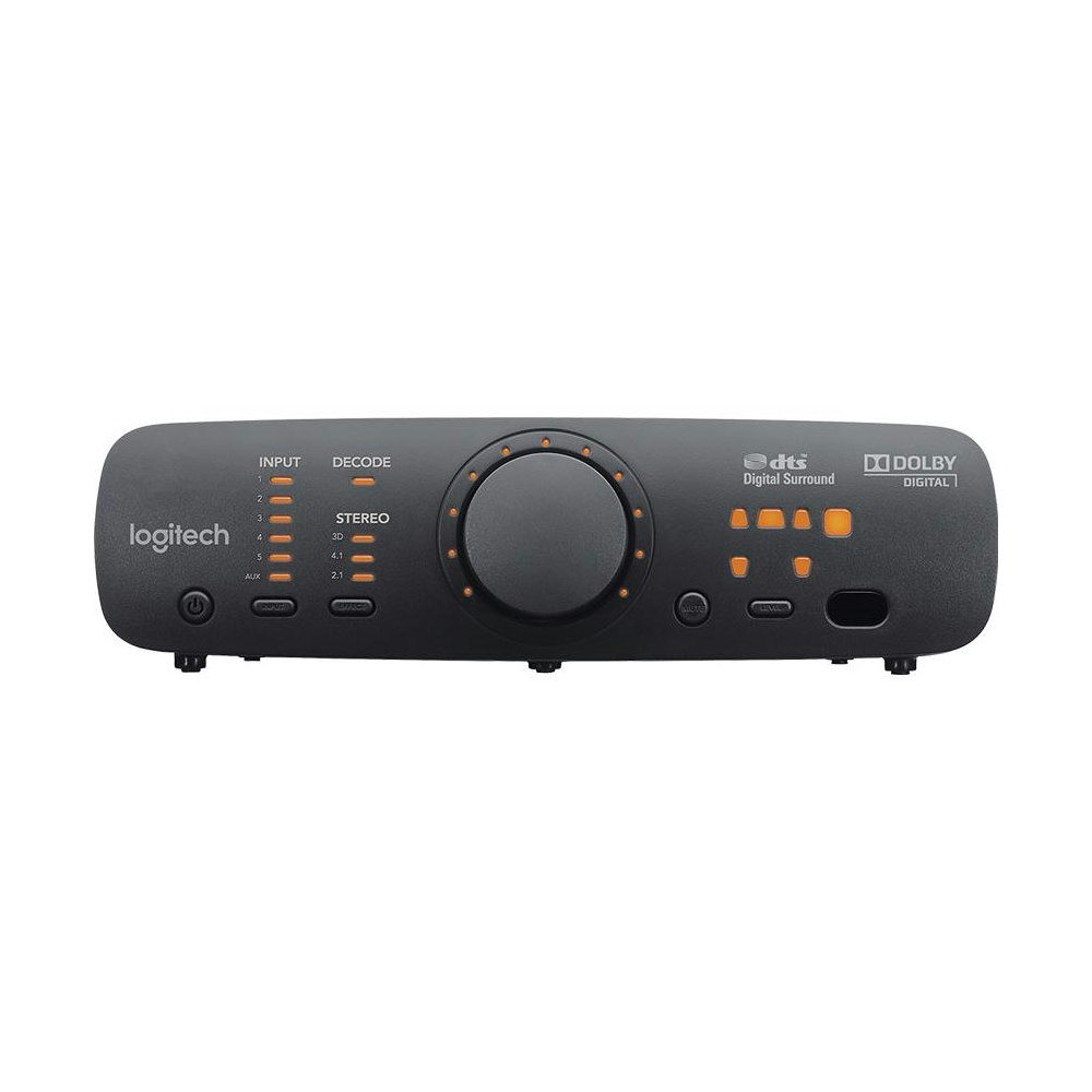 A large main feature product image of Logitech Z906 5.1-Channel THX Speakers