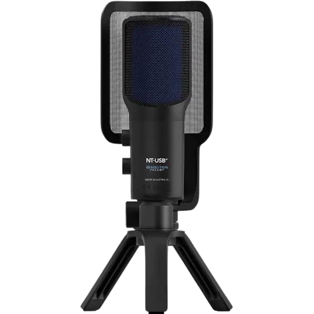 A large main feature product image of RODE NT-USB+ Professional USB Microphone