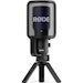 A product image of RØDE NT-USB+ Professional USB Microphone