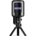 A product image of RODE NT-USB+ Professional USB Microphone