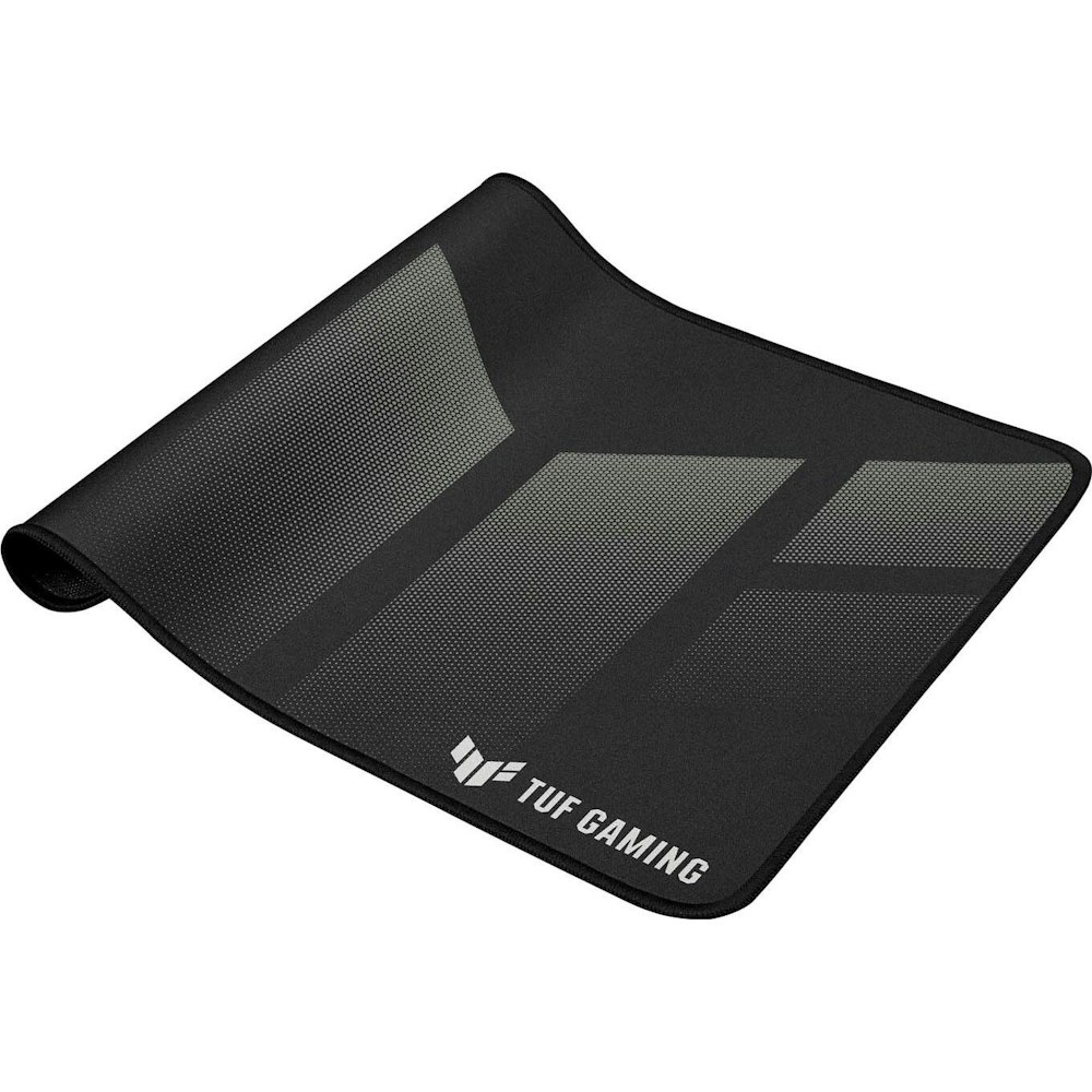 A large main feature product image of ASUS TUF Gaming P1 Mousemat