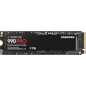 Product image of Samsung 990 Pro PCIe Gen4 NVMe M.2 SSD - 1TB - Click for product page of Samsung 990 Pro PCIe Gen4 NVMe M.2 SSD - 1TB