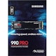 A small tile product image of Samsung 990 Pro PCIe Gen4 NVMe M.2 SSD - 1TB