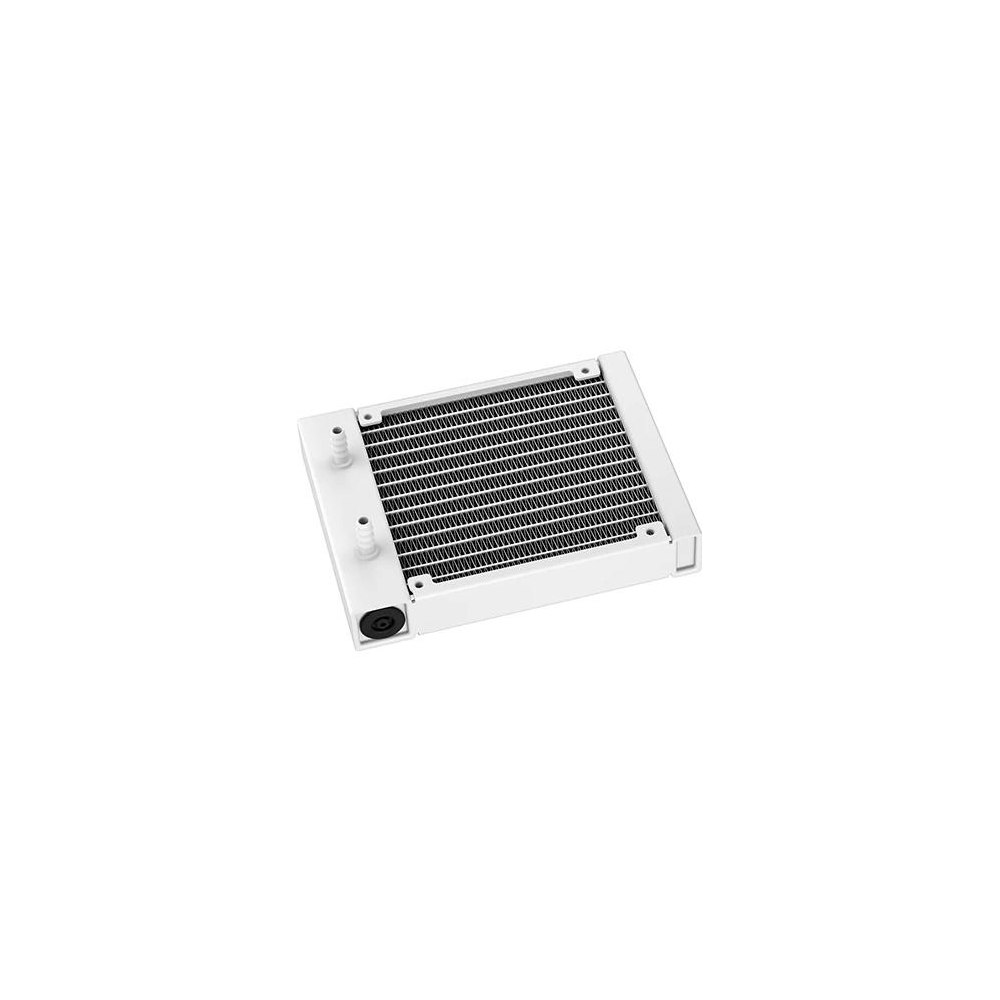 A large main feature product image of DeepCool LS320 ARGB 120mm AIO CPU Cooler - White