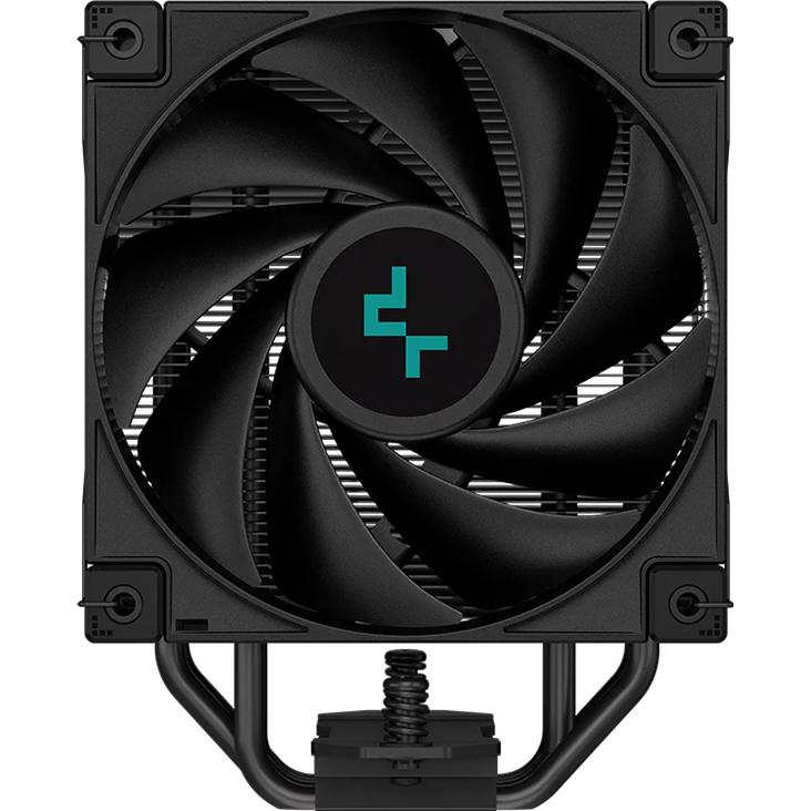 A large main feature product image of DeepCool AK400 ZERO DARK CPU Cooler