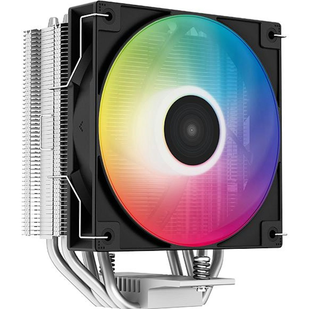 A large main feature product image of DeepCool AG400 LED CPU Cooler