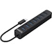 A product image of ORICO 7 Port USB 3.0 Hub - Black