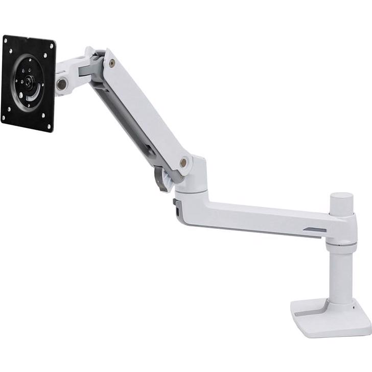 A large main feature product image of Ergotron LX Desk Monitor Arm - White