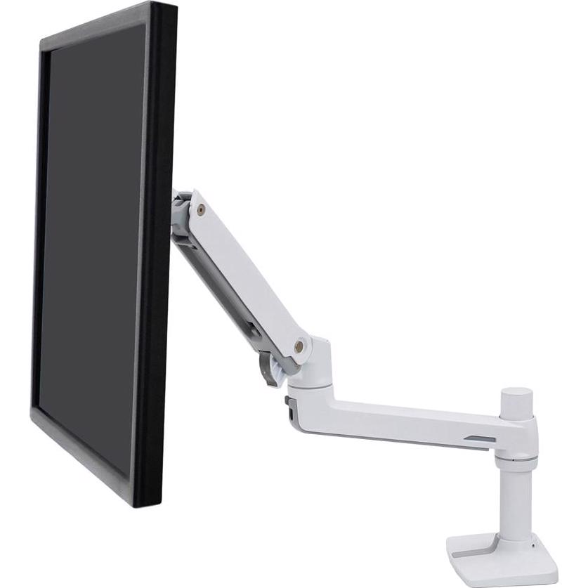 ergotron lx desk monitor arm white