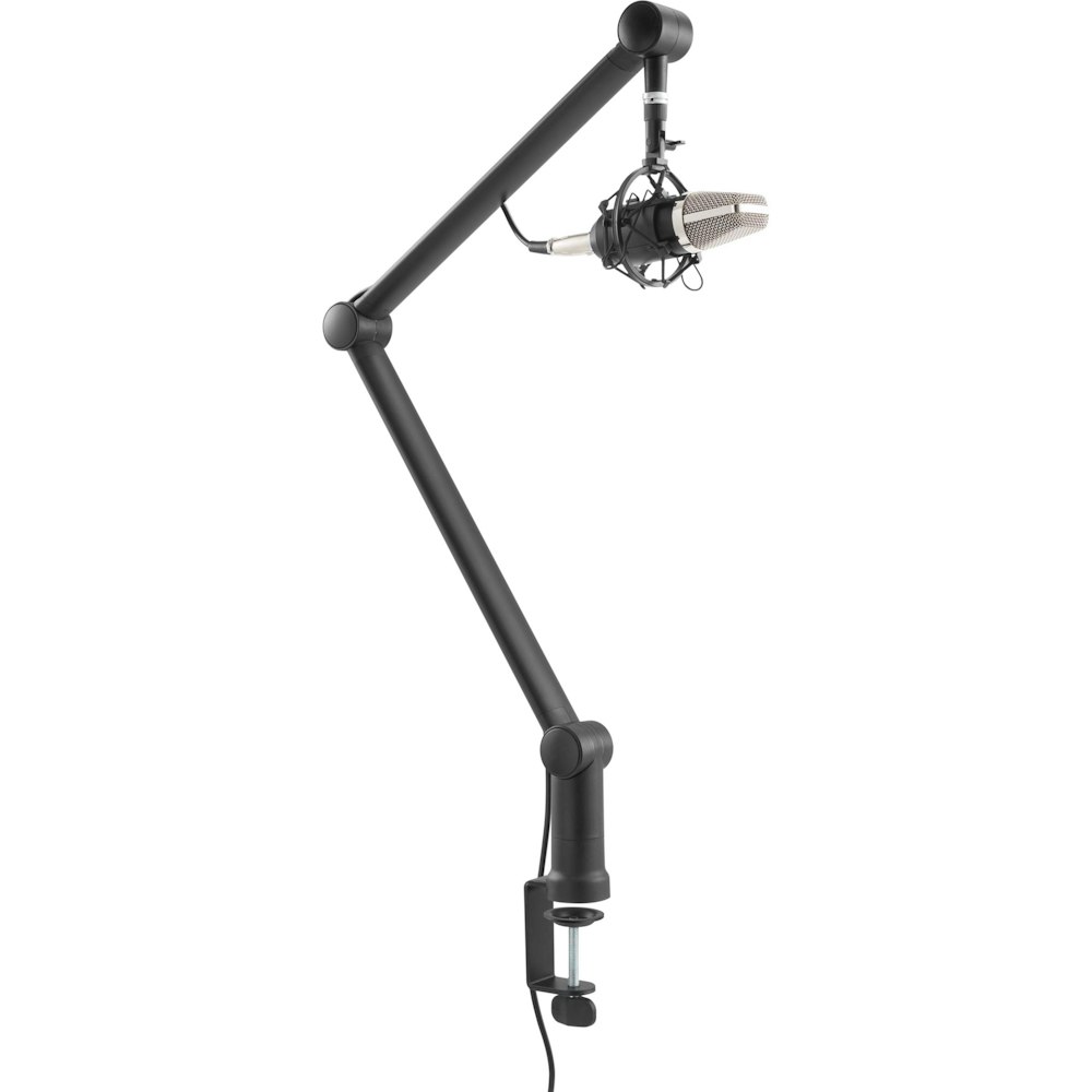 A large main feature product image of Brateck Professional Microphone Boom Arm Stand