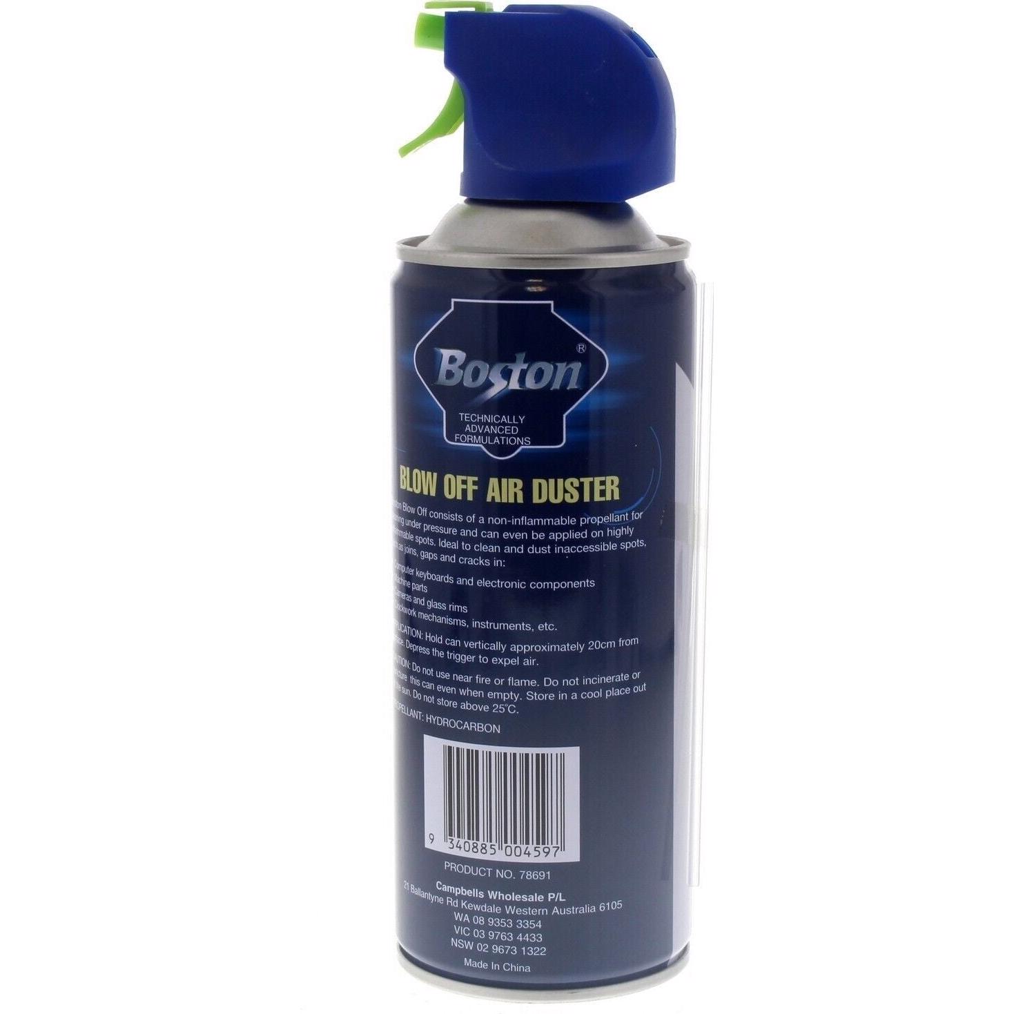A large main feature product image of Boston Compressed Air Duster 285g / 400mL
