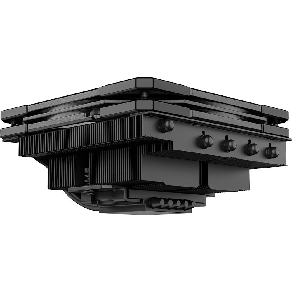 A large main feature product image of ID-COOLING IS-55 ARGB CPU Cooler - Black