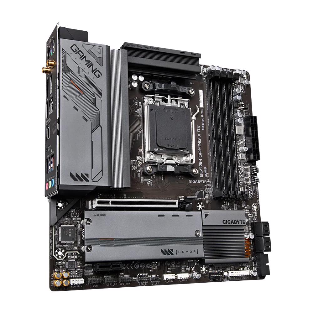 Gigabyte B650M Gaming X AX AM5 MATX Desktop Motherboard | PLE Computers