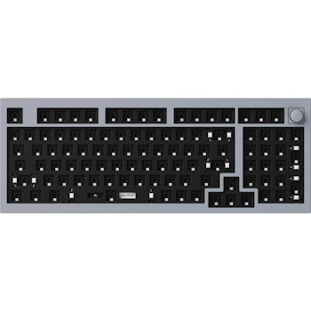 Product image of Keychron Q5 RGB Compact Mechanical Keyboard - Silver Grey (Barebones) - Click for product page of Keychron Q5 RGB Compact Mechanical Keyboard - Silver Grey (Barebones)