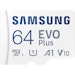A product image of Samsung EVO Plus 64GB microSD Card