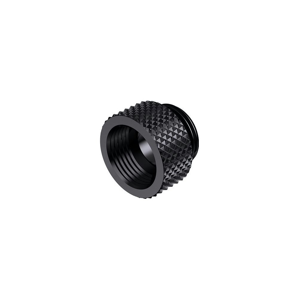 A large main feature product image of Bykski G1/4 7.5mm Extension Coupler - Black