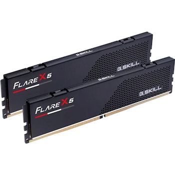 Product image of G.Skill 64GB Kit (2x32GB) DDR5 FlareX AMD EXPO C36 5600MHz - Black - Click for product page of G.Skill 64GB Kit (2x32GB) DDR5 FlareX AMD EXPO C36 5600MHz - Black