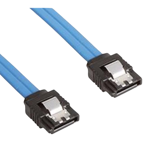 Astrotek Serial ATA SATA 3.0 Data Cable 30cm Male to Male Straight 180 to 180 Degree - Blue
