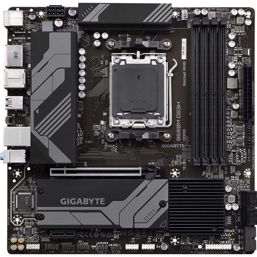 Gigabyte B650M DS3H AM5 MATX Desktop Motherboard | PLE Computers