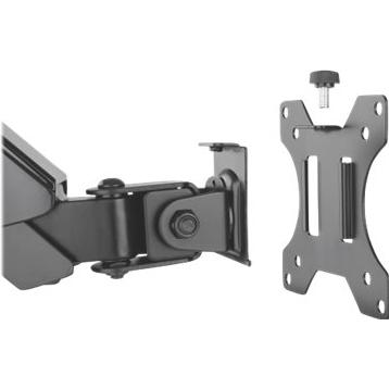 A large main feature product image of Brateck Interactive Counterbalanced Dual LCD Desk Mounted Monitor Arm- 17"-32"