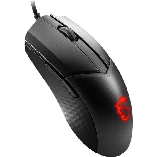 A large main feature product image of MSI Clutch GM41 Lightweight V2 Wired Gaming Mouse