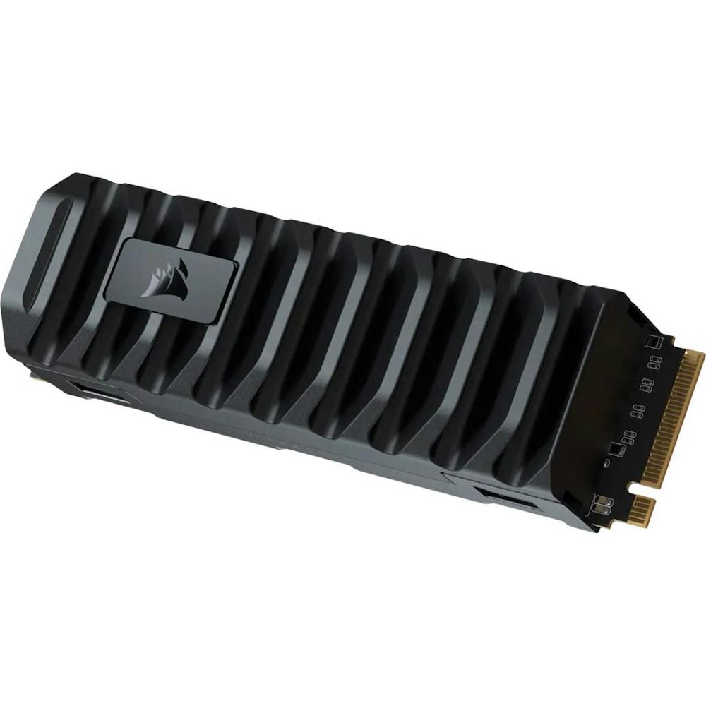 A large main feature product image of Corsair MP600 PRO XT PCIe Gen4 NVMe M.2 SSD - 8TB