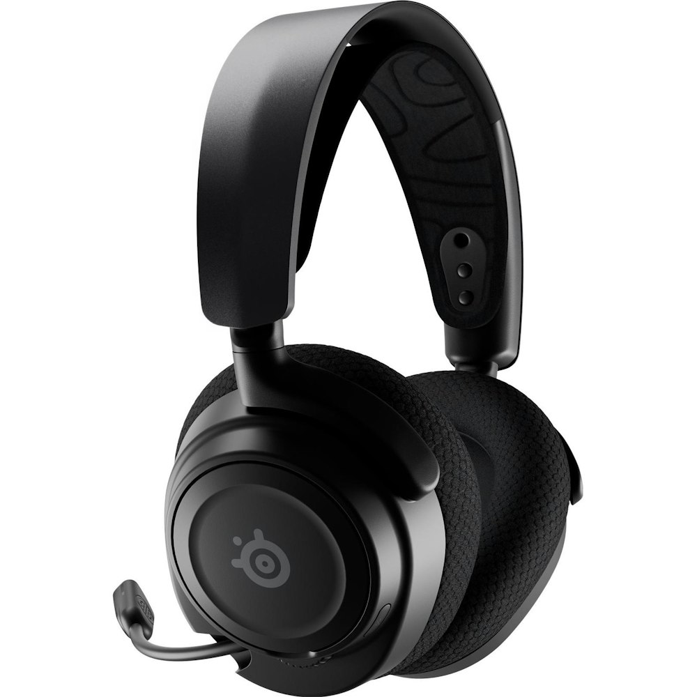 A large main feature product image of SteelSeries Arctis Nova 7 Wireless - Gaming Headset