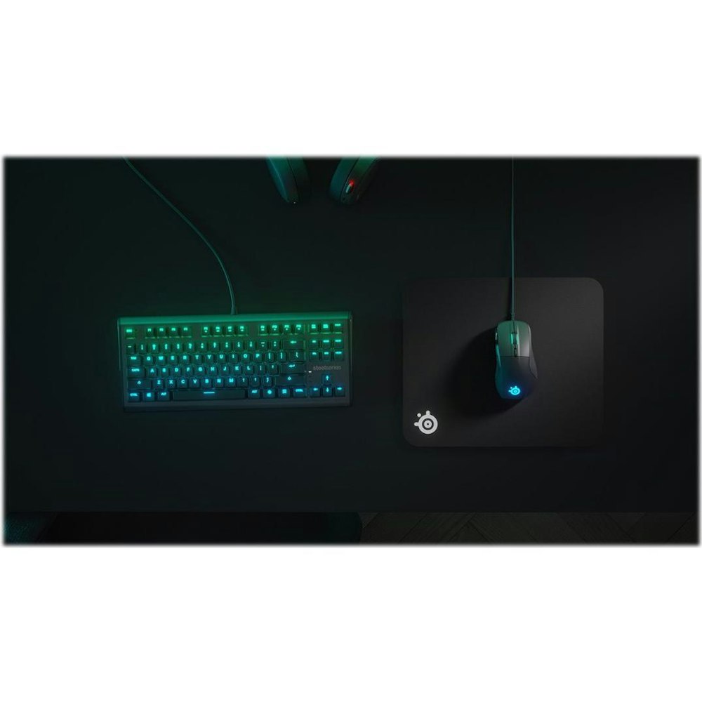 A large main feature product image of SteelSeries QCK Heavy - Cloth Gaming Mousepad (Medium)