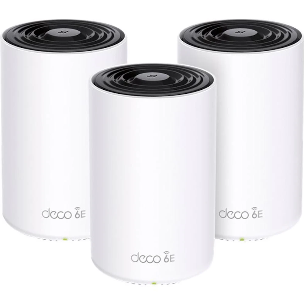 TP-Link Deco XE75 Pro - AXE5400 Wi-Fi 6E Tri-Band Mesh System (3 Pack)