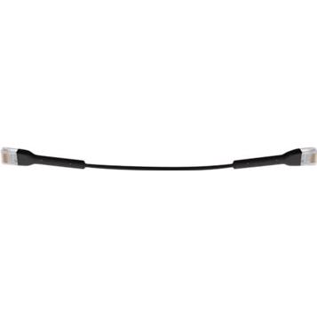 A large main feature product image of Ubiquiti UniFi Ultra-Thin Cat6 Patch Cable - 3m (Black)