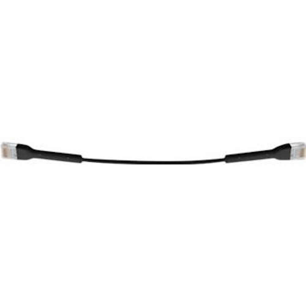 A large main feature product image of Ubiquiti UniFi Cat6 3m Ultra-Thin Bendable Patch Cable - Black