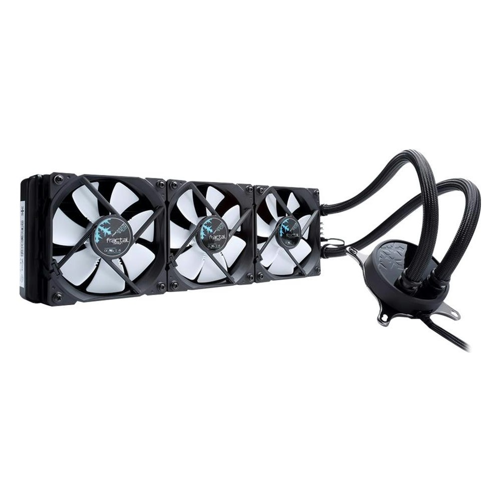 A large main feature product image of Fractal Design Celsius S36 360mm AIO CPU Cooler - Black
