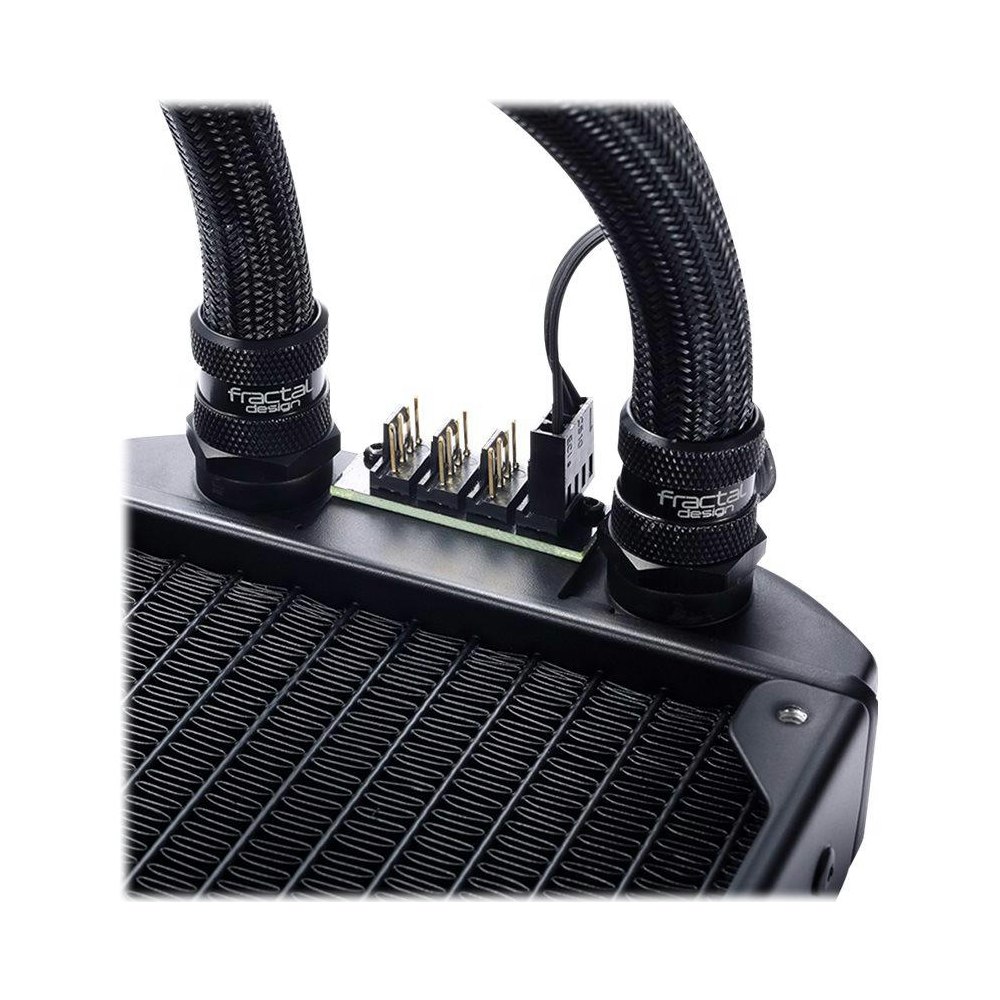 A large main feature product image of Fractal Design Celsius S36 360mm AIO CPU Cooler - Black
