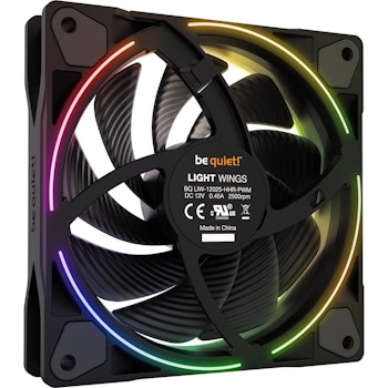 Product image of be quiet! Light Wings ARGB 120mm PWM High-Speed Fan - Click for product page of be quiet! Light Wings ARGB 120mm PWM High-Speed Fan