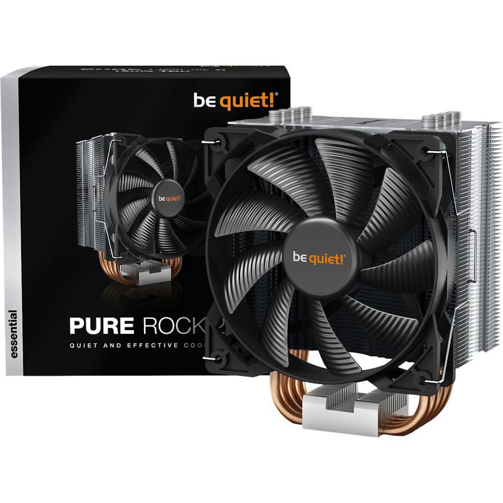 A large main feature product image of be quiet! Pure Rock 2 CPU Cooler