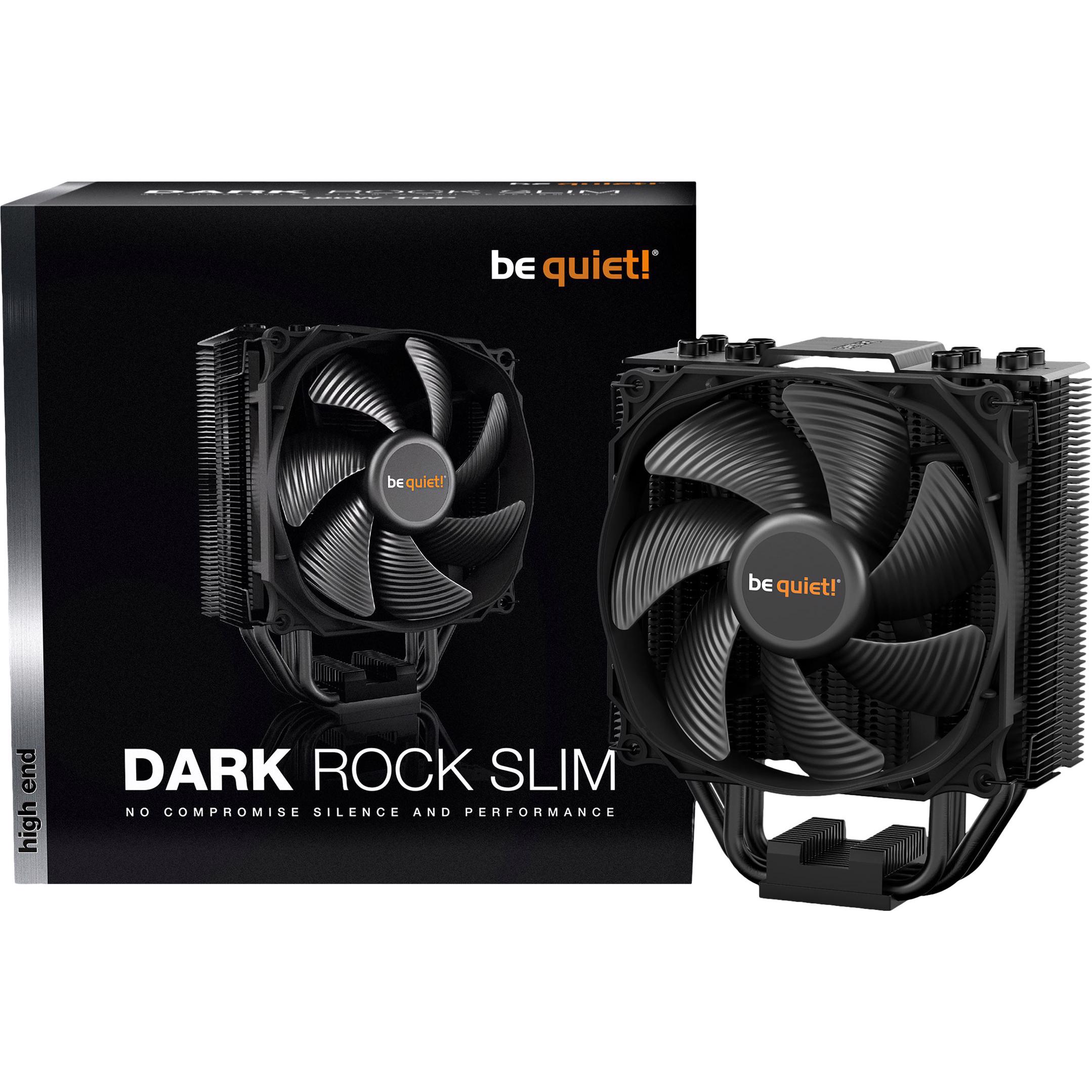 A large main feature product image of be quiet! DARK ROCK SLIM CPU Cooler