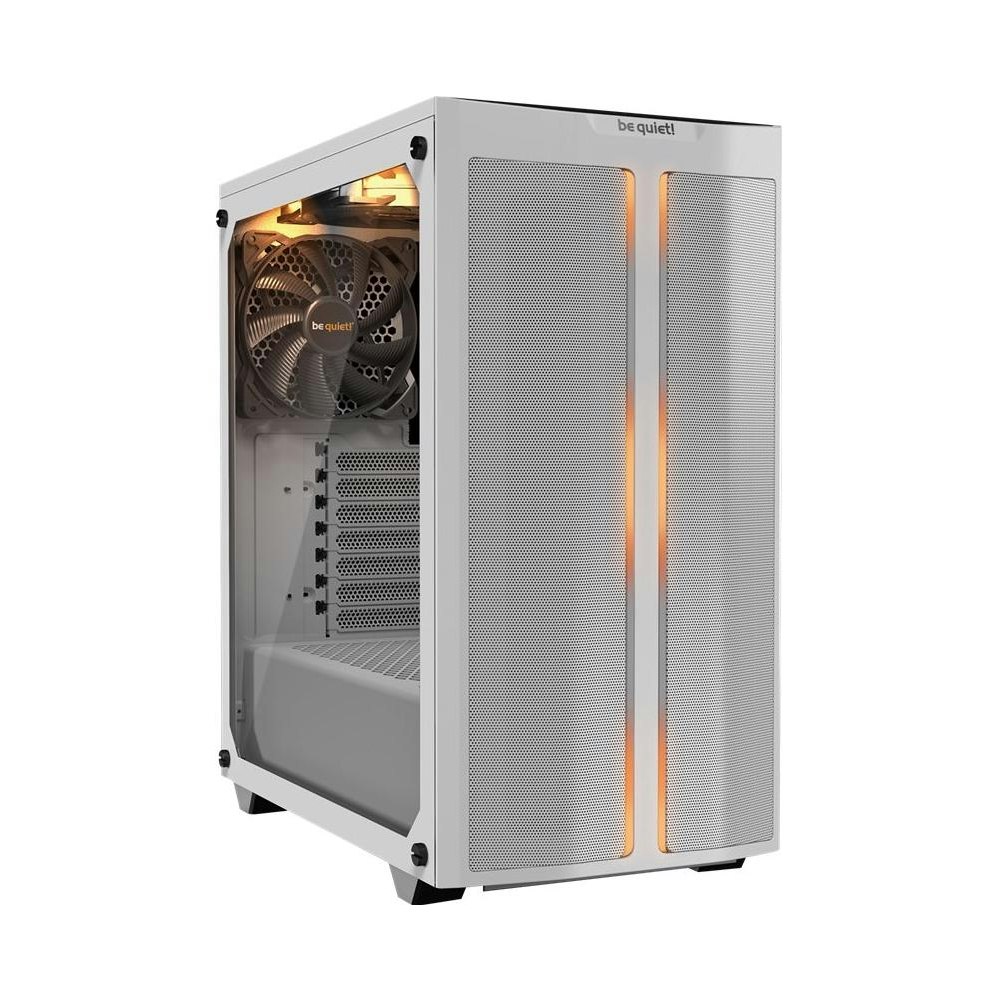 A large main feature product image of be quiet! PURE BASE 500DX TG Mid Tower Case - White