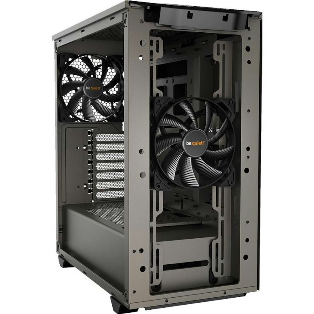 A large main feature product image of be quiet! PURE BASE 500 TG Mid Tower Case - Gray
