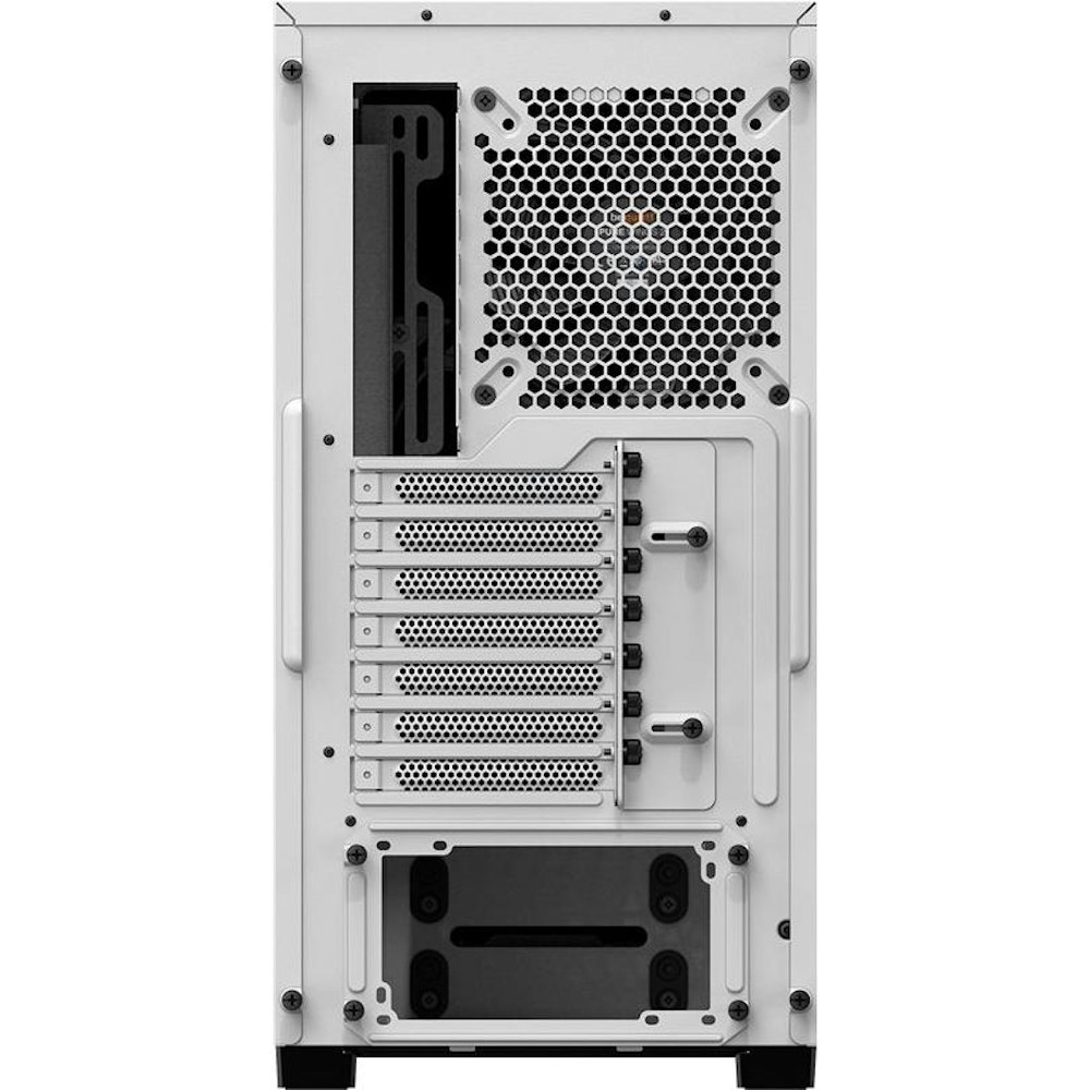 A large main feature product image of be quiet! PURE BASE 500 TG Mid Tower Case - White
