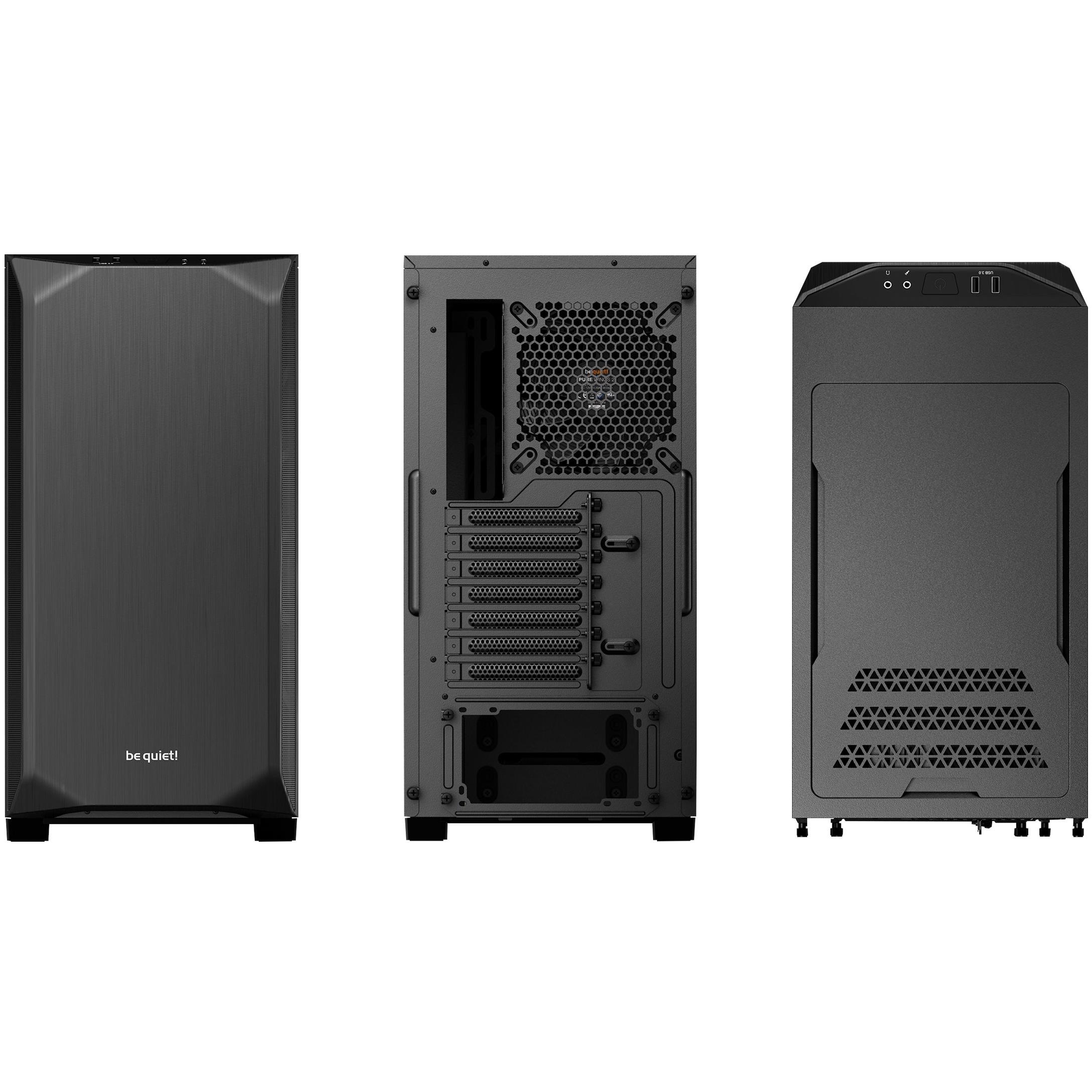 be quiet! PURE BASE 500 Mid Tower Case (Black) PLE Computers